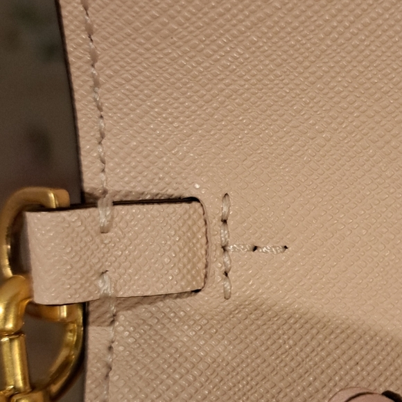 NWOT Tory Burch Robinson White Floral Saffiano Leather Boho Crossbody Purse Bag - Picture 15 of 16